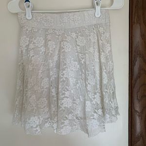 Lace skirt, Hollister, size small